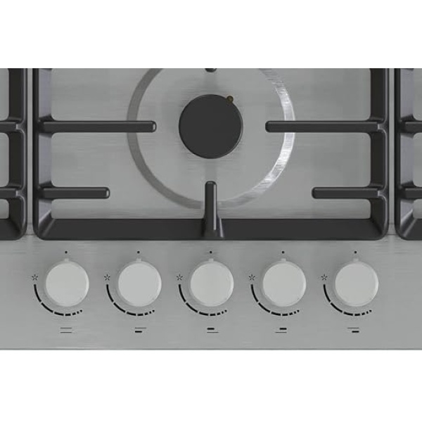 Gorenje  - Gas Hob 90 cm, 5 burner - Stainless steel & Cast iron pan supports - GW951X - Image 3