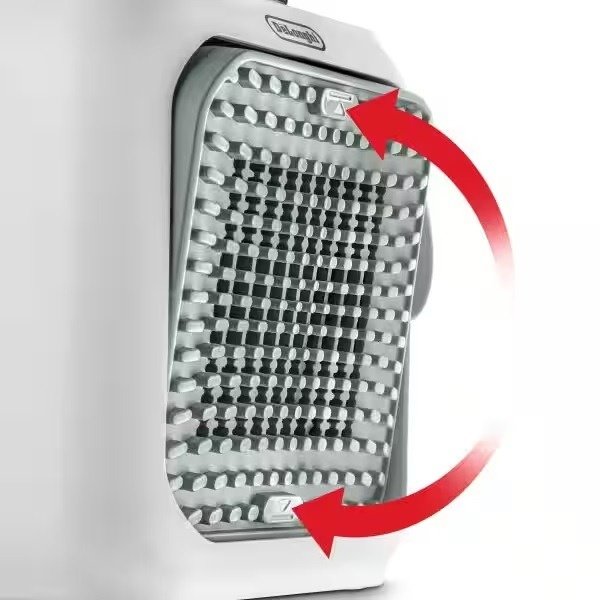 ⁦دفاية بمروحة ديلونجي Capsule Desk، بقوة 360 وات، اخضر - HFX10B03.GR⁩ - الصورة ⁦3⁩