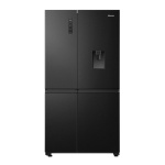 Hisense Digital No Frost Side By Side Refrigerator With Inverter Technology, 649 Liters, Inox - RS5N668SMFA1- BY RAYA