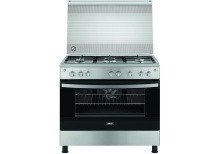 زانوسي بوتاجاز أمان كامل 90 سم ZCG91236XA - فضي