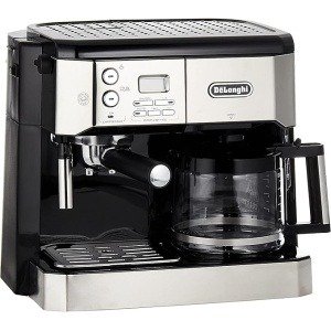 DeLonghi BCO431.S Dual Function Coffee Machine Espresso And Drip Coffee,Espresso Machine,Silver/Black (international warranty)
