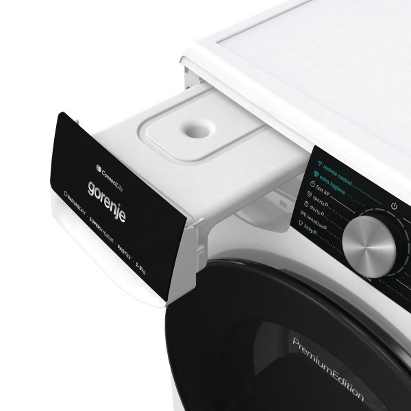 Gorenje Heat pump dryer 60 cm, Drying capacity: Large drum volume 9 kg, Inverter PowerDrive motor, WI-FI-DNS93 - Image 4
