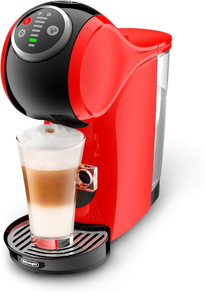 NESCAFÉ DOLCE GUSTO Delonghi genio plus line edg315.r coffee machine, 15 bar pressure, red - international warranty - Image 2