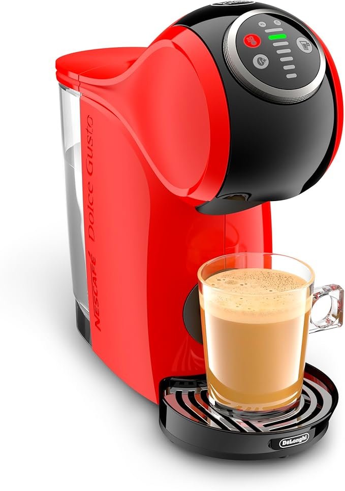 NESCAFÉ DOLCE GUSTO Delonghi genio plus line edg315.r coffee machine, 15 bar pressure, red - international warranty - Image 3