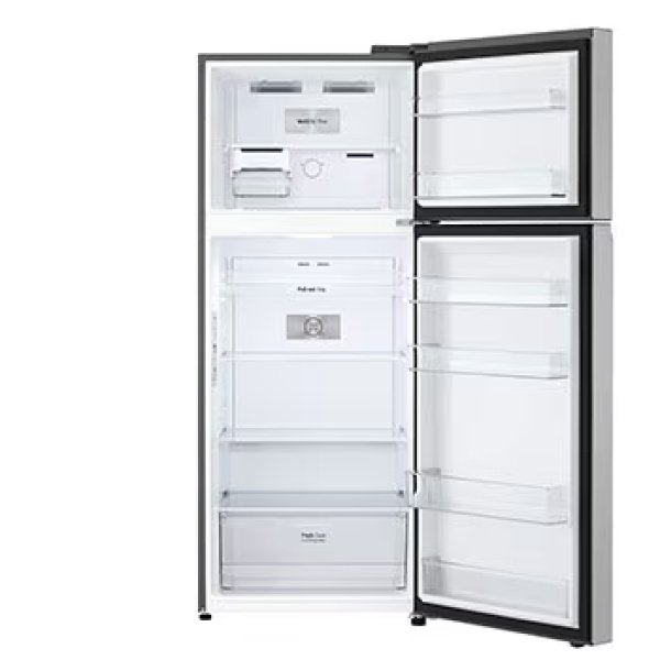 ⁦ثلاجة إل جي، سعة 450 لتر، تبريد الباب، فضي - GN-B592PFFQ⁩ - الصورة ⁦3⁩