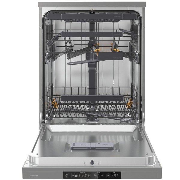 Gorenje Freestand Dishwasher 60 cm, 16 place settings, IonTech, 3 functions, Memory programme-GS65160X - Image 3