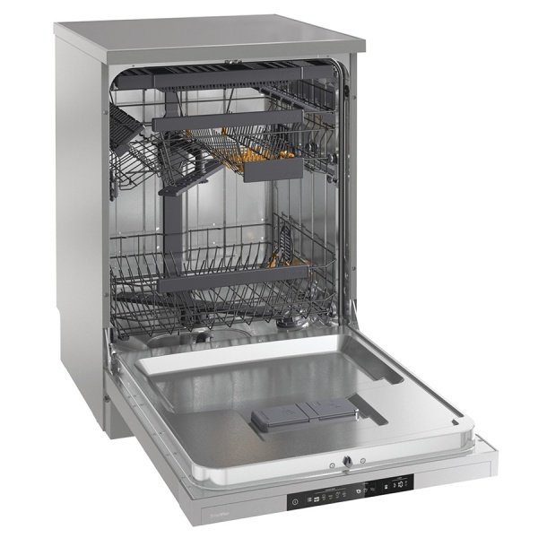 Gorenje Freestand dishwasher 60 cm, 5 programs, 16 place, grey color - GS65165X - Image 3