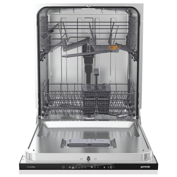 Gorenje Built-in dishwasher, 60 cm white, 13 place setting, 2 baskets, 5 programs-GV63161 - Image 2