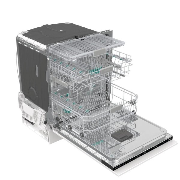 Gorenje Built In Dishwasher, 16 Persons, White - GV673C61 - Image 2