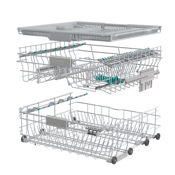 Gorenje Built In Dishwasher, 16 Persons, White - GV693C60UVAD - Image 3