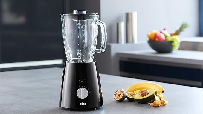 Braun JB3060 Tribute Collection Blender with Glass Jug, 800 watt, Black - 2 years warranty from raya - Image 2
