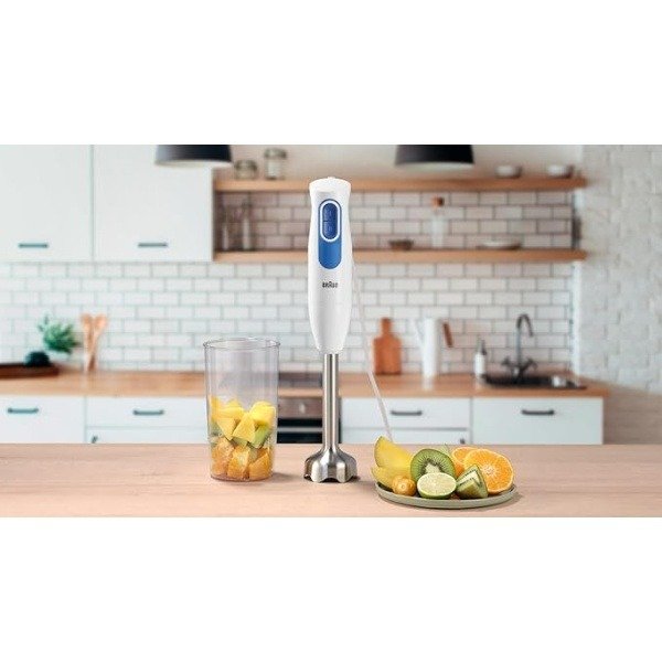 Braun MultiQuick Hand Blender with Easy 2-Speed Control and 600ml BPA-Free Beaker – MQ20001MWH - Image 4