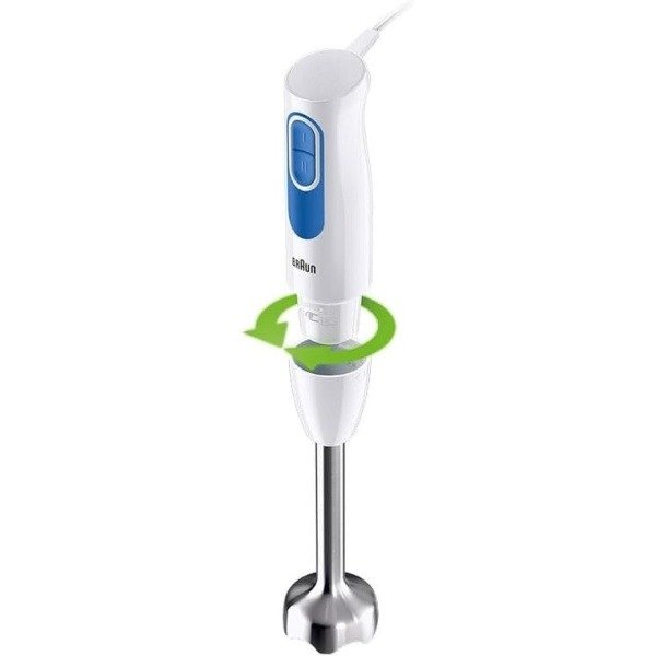 Braun MultiQuick 2 MQ20236MWH hand blender  chopper with 500 ml and whisk, 600 W, white - Image 4