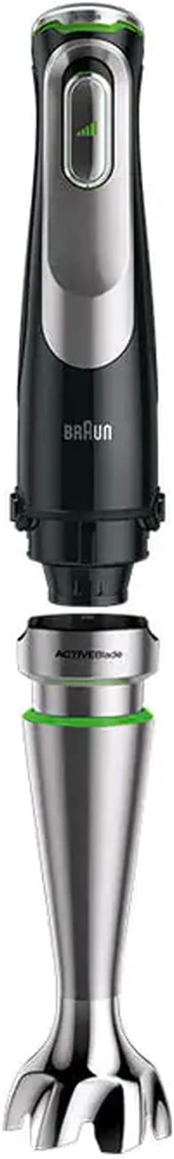 خلاط يدوي براون MQ9185XLI ملتي كويك 9 - بمحرك Active Power أسود/فولاذ مقاوم للصدأ - 1200 واط- ضمان سنتين من رايه - الصورة 4