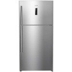 Gorenje Fridge with freezer, 85 cm, stainless steel, 550 l, Led display- NRF8181MX