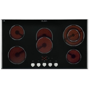 مسطح إلبا الكهربائي بيلت ان ، ٥ شعلات، أسود - 477-007 X