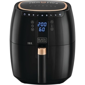 قلايه هوائية رقمية بلاك اند ديكر AF5539-B5،5.5 أسود، 5.5 ليتر، 1500 واط