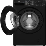 BEKO WASHING MACHINE FULL AUTOMATIC DIGITAL 9 KG 1400 RPM STEAM BLACK - B3WFU50940BCI - Image 2