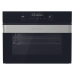 .ميكرويف و فرن جرونيا مدمج، 60 سم، الستينلس ستيل، 50 لتر، التحكم الإلكتروني