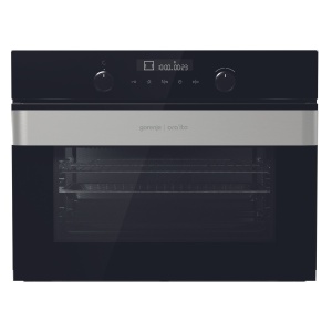 .ميكرويف و فرن جرونيا مدمج، 60 سم، الستينلس ستيل، 50 لتر، التحكم الإلكتروني