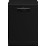 غسالة أطباق بيكو قائمة بذاتها - حجم كامل، سعة 14 فردًا، ستانلس ستيل، أسود (BDFN15421B)