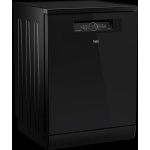 ⁦بيكو غسالة أطباق 15 فرد 6 برامج اسود زجاج BDFN36531GB⁩ - الصورة ⁦2⁩