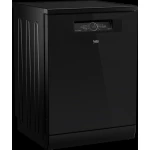 BEKO DISHWASHER 60 CM 6 PROGRAM 15 PERSON GLASS BLACK - BDFN36531GB - Image 2