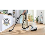 ⁦بوش مكنسة كهربائية برو هايجينيك سيريز 4 2200 واط لتر فلتر يو ال بي ايه المانيا BGL38WHYG ابيض⁩ - الصورة ⁦5⁩