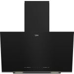 شفاط بيكو ديكورى، 60 سم، تحكم باللمس، 3 مستويات سرعة، فلتر كربون، زجاج أسود - BHCA66641BFBHSE (قابل لإعادة التدوير داخليًا وخارجيًا)