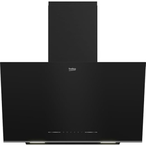 شفاط بيكو ديكورى، 60 سم، تحكم باللمس، 3 مستويات سرعة، فلتر كربون، زجاج أسود - BHCA66641BFBHSE (قابل لإعادة التدوير داخليًا وخارجيًا)