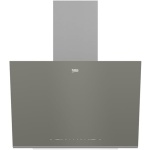 شفاط بيكو بيلت ان ديكورى - ٦٠ سم - زجاج رمادي - مدخنة - زاوية - BHCA66741BGHSE (رمادي)