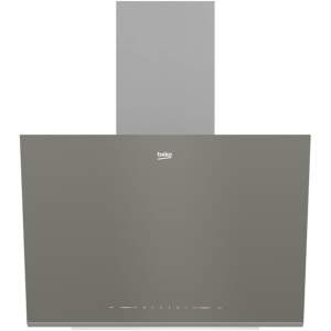 شفاط بيكو بيلت ان ديكورى - ٦٠ سم - زجاج رمادي - مدخنة - زاوية - BHCA66741BGHSE (رمادي)