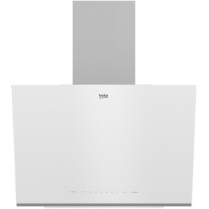 شفاط بيكوبيلت ان ديكورى - ٦٠ سم - زجاج أبيض - مدخنة - زاوية - BHCA66741BWHSE