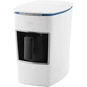 بيكو ماكينة تحضير القهوة التركية بوعاء واحد  - BKK2300W، بلاستيك، ابيض