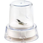 ⁦أي دو خلاط + مفرمة خضروات & لحم 600 واط، أبيض – BLCH600-WH⁩ - الصورة ⁦4⁩