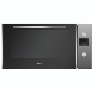 فرن كهربائي جرونيا ، ٩٠ سم، لون ستانلس ستيل، ٦ وظائف، سعة ٨٩ لترًا، مؤقت برمجة إلكتروني، مساحة خبز كبيرة - BO935E10X