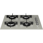 ⁦بيكو BOCD T 6010 EGE، 4 شعلات، 60 سم، سطح زجاجي مدمج - رمادي⁩ - الصورة ⁦3⁩