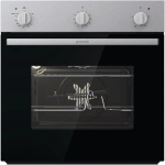 فرن غاز جرونيا بيلت ان  مفرد من الفولاذ المقاوم للصدأ 60 سم، مؤقت دقائق ميكانيكي، أقصى درجة حرارة للفرن 250 درجة مئوية، شواية دوارة آلية، bog6622e00x