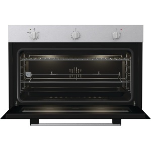 فرن غاز جرونيا بيلت ان ، ٩٠ سم، سعة صافية: ٨٨ لترًا، أقصى درجة حرارة للفرن ٢٥٠ درجة مئوية، مروحة تبريد - BOG9822E00X