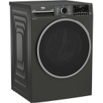 ⁦غسالة بيكو أوتوماتيكية بالكامل مع مجفف تحميل أمامي 8 كجم انفرتر رمادي - BWD08520MCI⁩ - الصورة ⁦2⁩