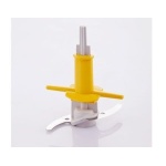 ⁦ميانتا قطاعة مع وعائين، ابيض، 400 وات - CH172⁩ - الصورة ⁦4⁩