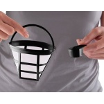 ⁦ميانتا ماكينة صنع القهوة فريش برو  1.25 لتر 1000 واط اسود - CM31216A⁩ - الصورة ⁦5⁩