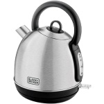 بلاك اند ديكرغلاية كهربائية ستانلس ستيل دووم Dk40-B5، 1.7 لتر - فضي