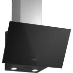 شفاط بوش مائل 60 سم سيري 2 - معدل الشفط 360 متر مكعب / ساعة - إضاءة LED - زجاج أسود - DWK63PJ61T