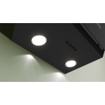 ⁦شفاط بوش مائل 60 سم سيري 2 - معدل الشفط 360 متر مكعب / ساعة - إضاءة LED - زجاج أسود - DWK63PJ61T⁩ - الصورة ⁦3⁩