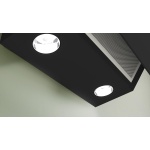 ⁦شفاط بوش بلت ان ، 90 سم، 3 سرعات، اسود زجاجى - DWK64PJ60T⁩ - الصورة ⁦3⁩