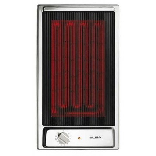 E30-800X شواية كهربائية من إلبا، ٣٠ سم، فضية - E30-800X