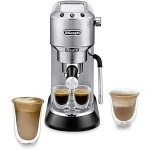 ديلونجي EC885.M ماكينة تحضير القهوة التقليدية - اسبريسو - لاتيه آرت 1350 وات 15 بار (ضمان دولي)