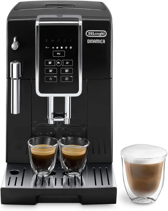 ECAM350.15.B ماكينة قهوة ديلونجي أوتوماتيكية بالكامل، ١٤٥٠ واط، ١.٨ لتر - أسود ECAM350.15.B (ضمان دولي)