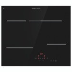 مسطح جرونيا ٦٠ سم، ٤ شعلات، سيراميك زجاجي، حواف ناعمة، تحكم باللمس، خاصية التحكم بالغليان، تمنع الغليان، خاصية StayWarm، FishZone-ECT693ORAB